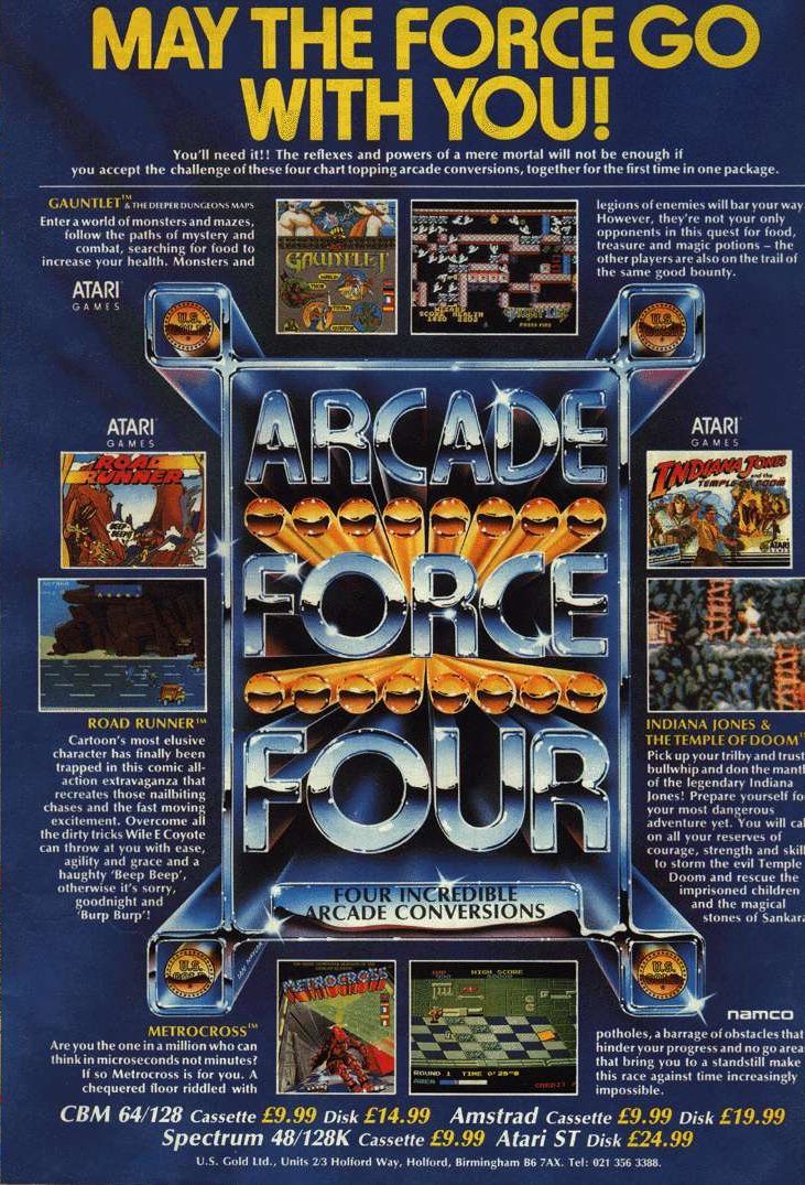 Screen from Arcade Force Four