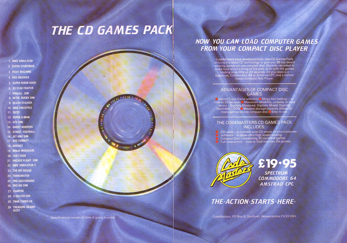 Screen from The CD Games Pack