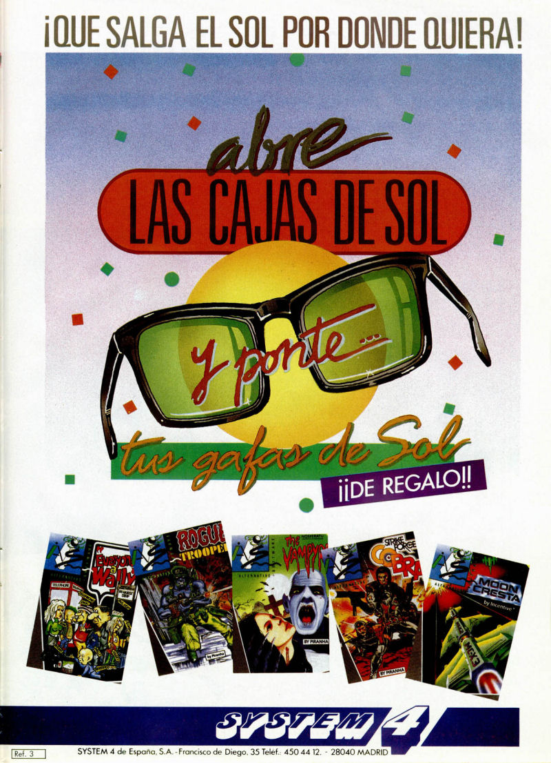 Screen from Las Cajas de Sol