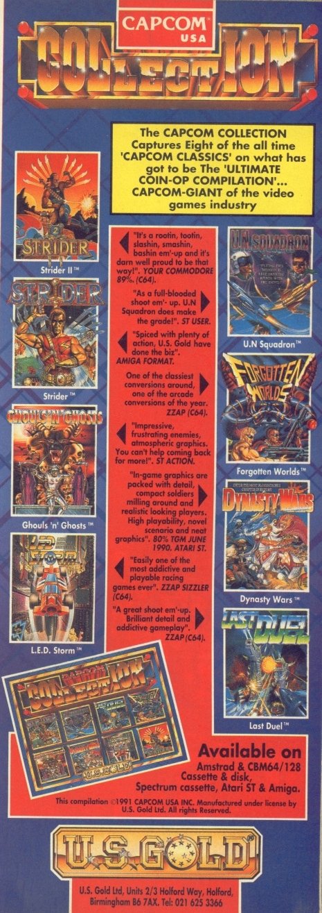 Screen from Capcom Collection