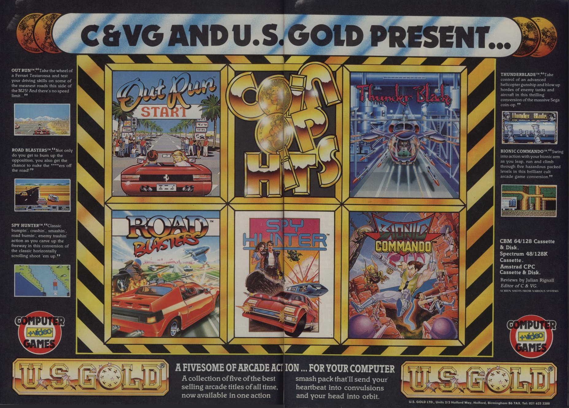 Screen from Coin-Op Hits
