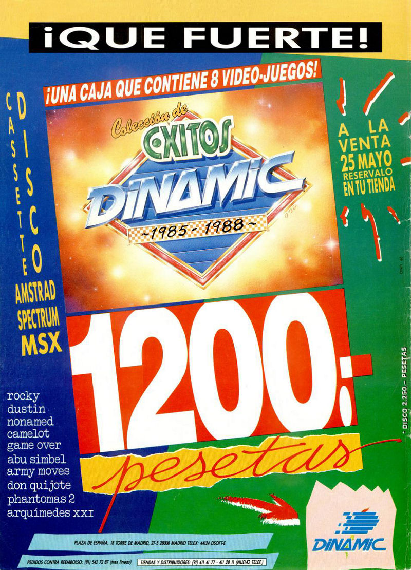 Screen from Coleccion de Exitos Dinamic