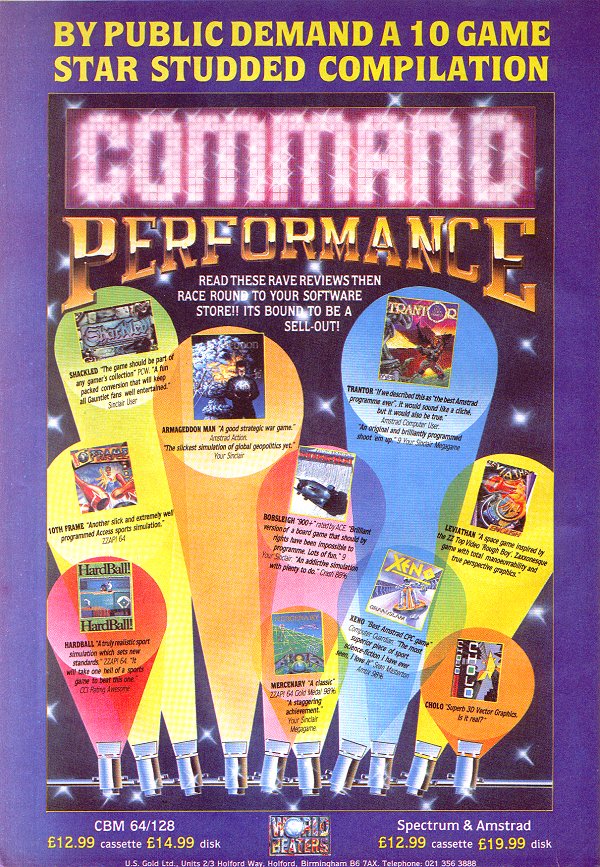 Screen from Command Performance