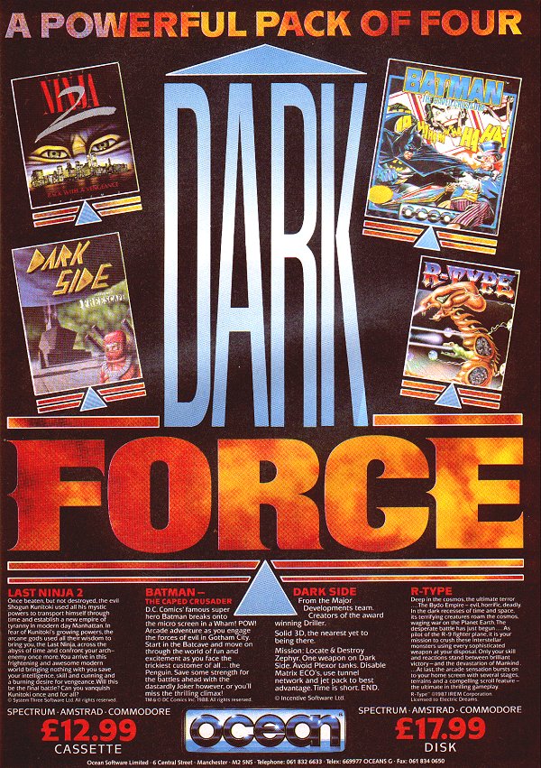 Screen from Dark Force