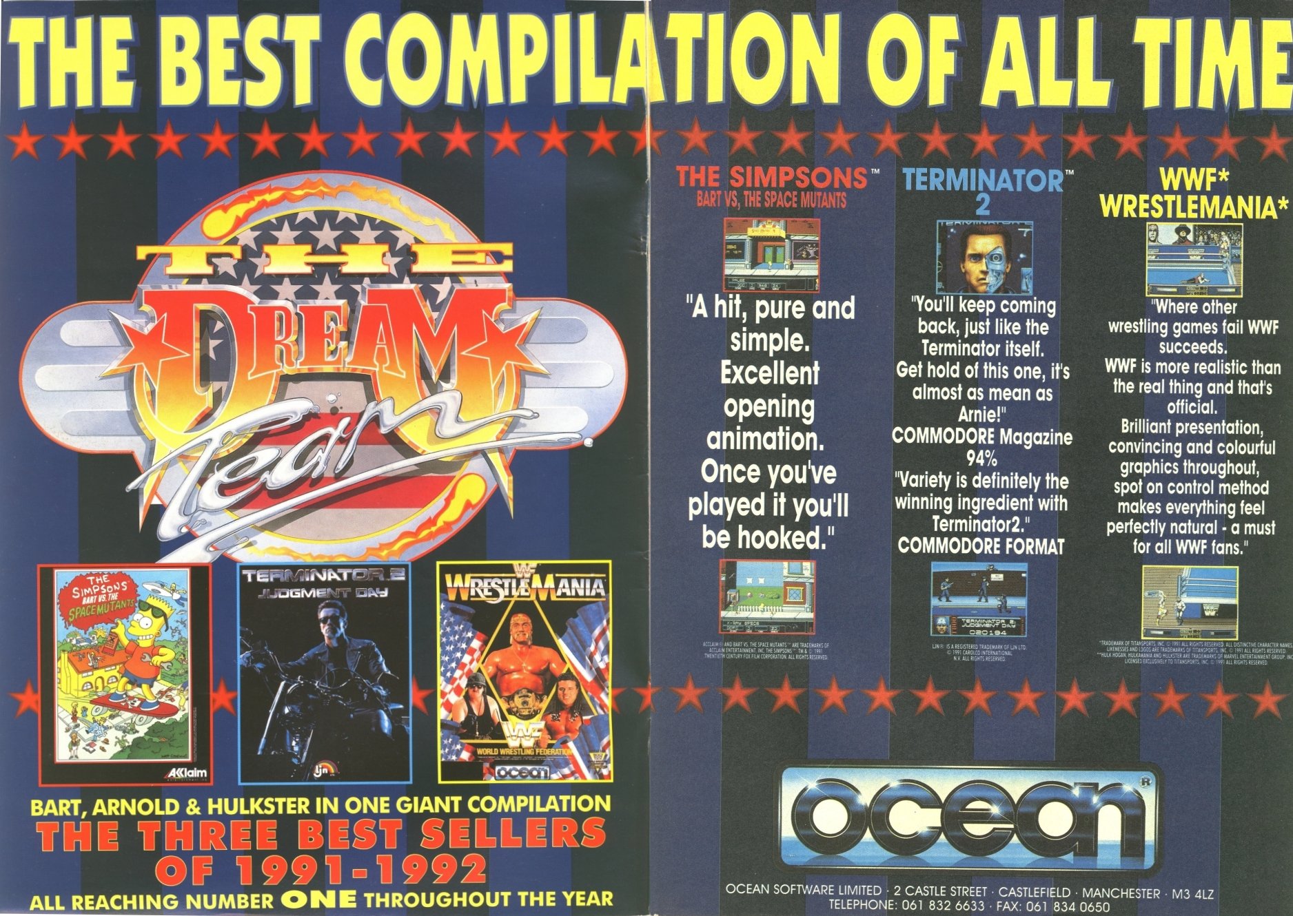 Screen from The Dream Team