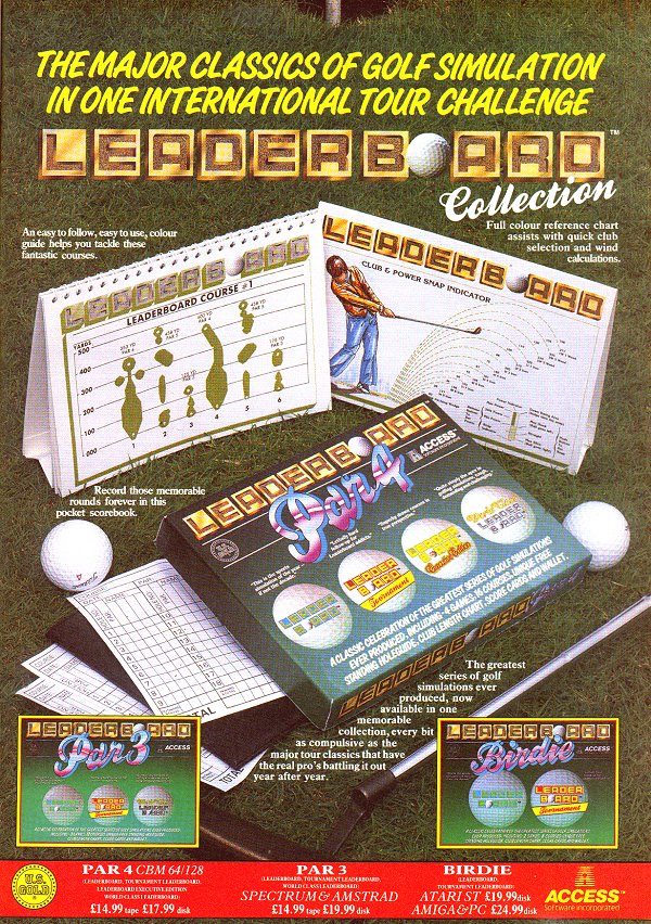 Screen from Leader Board Par 3
