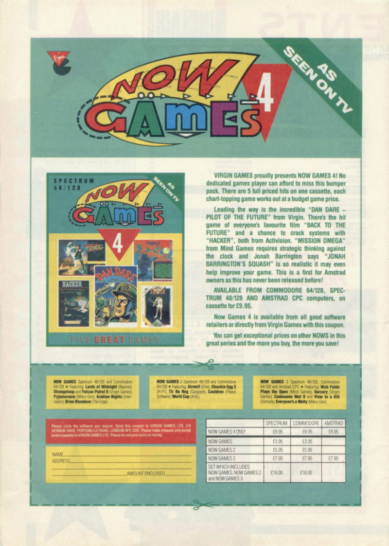 Screen from Now Games 4