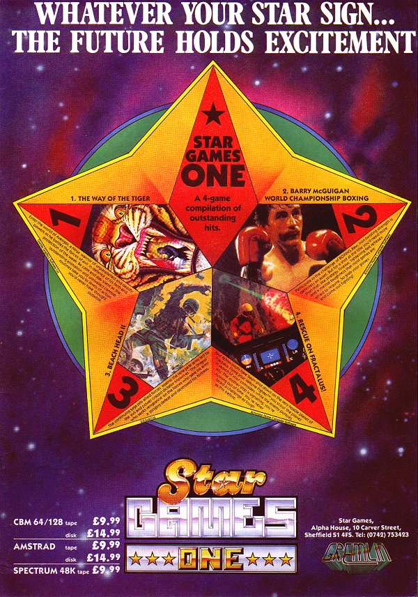 Screen from Star Games One