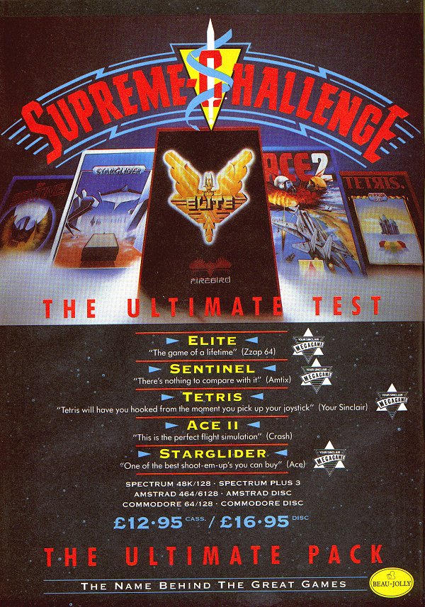 Screen from Supreme Challenge