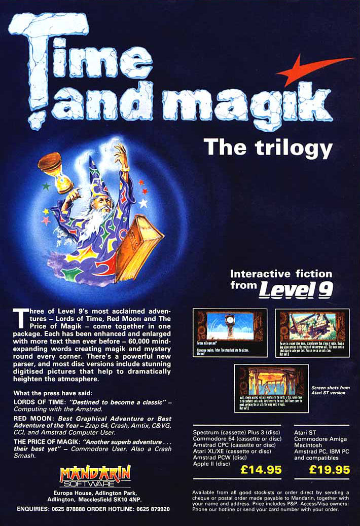 Screen from Time and Magik