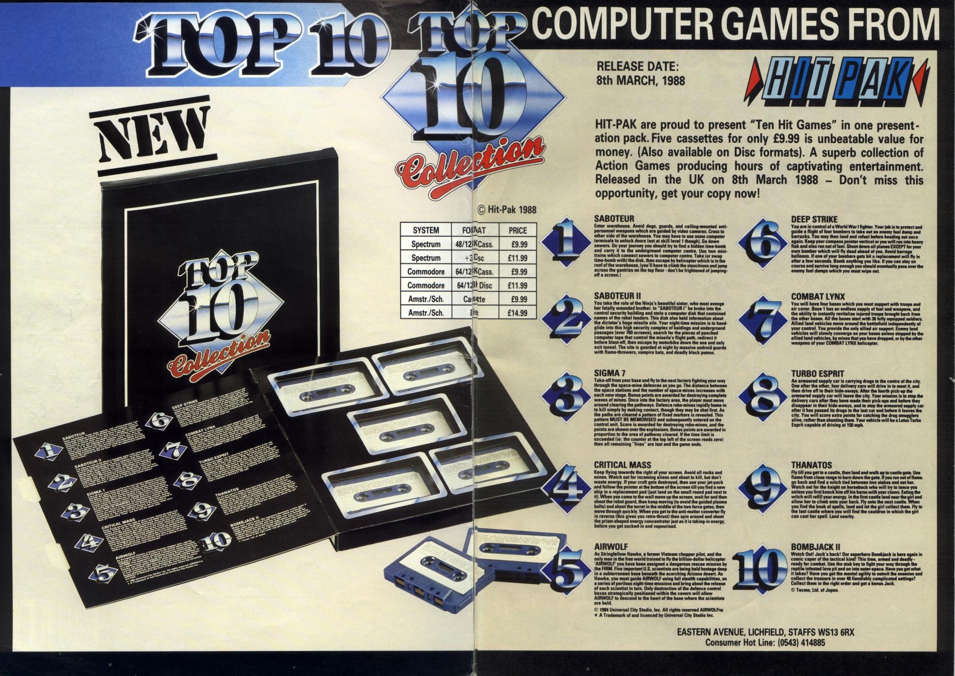 Screen from Top 10 Collection