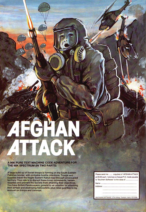 Screen from Afghan Attack