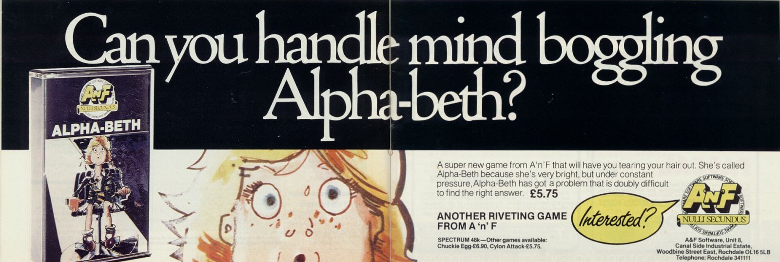Screen from Alpha-Beth