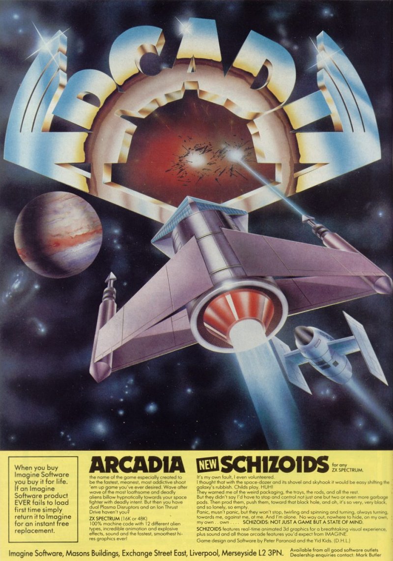Screen from Arcadia