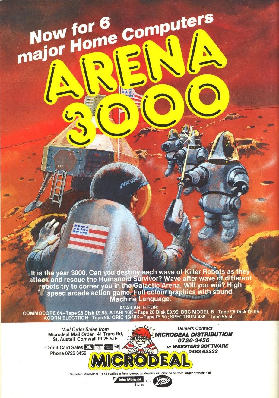 Screen from Arena 3000