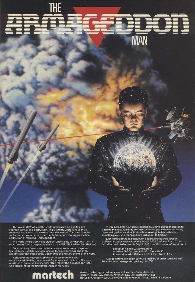 Screen from The Armageddon Man