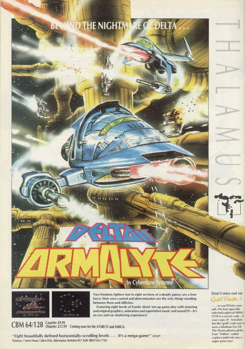 Screen from Armalyte