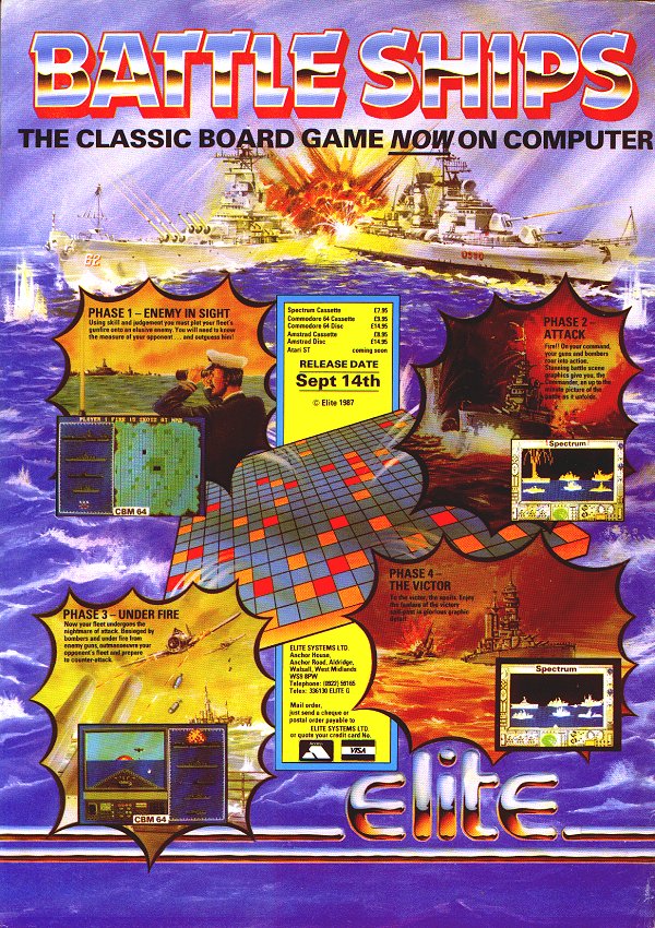 Screen from Battle Ships