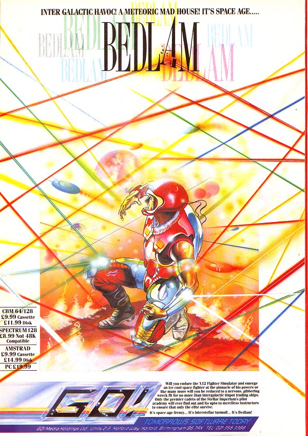 Screen from Bedlam