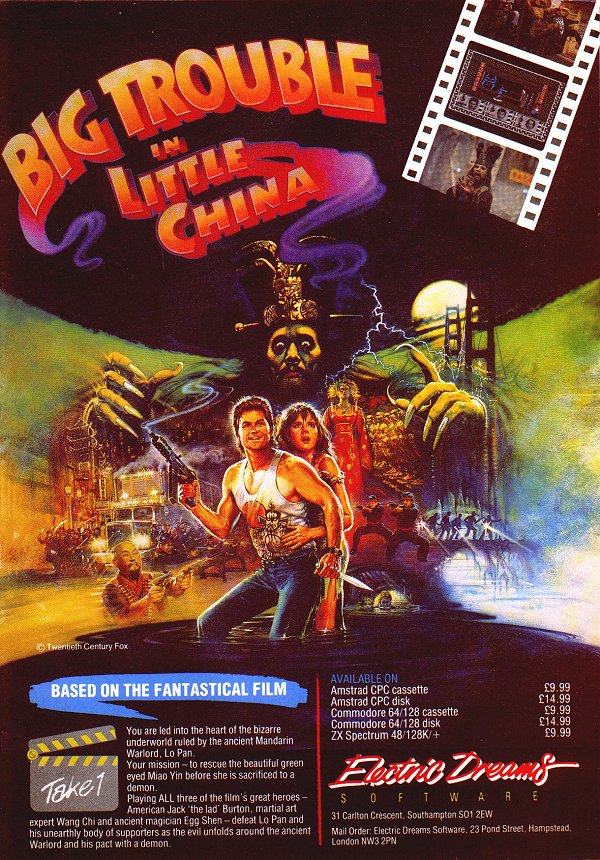 Screen from Big Trouble in Little China