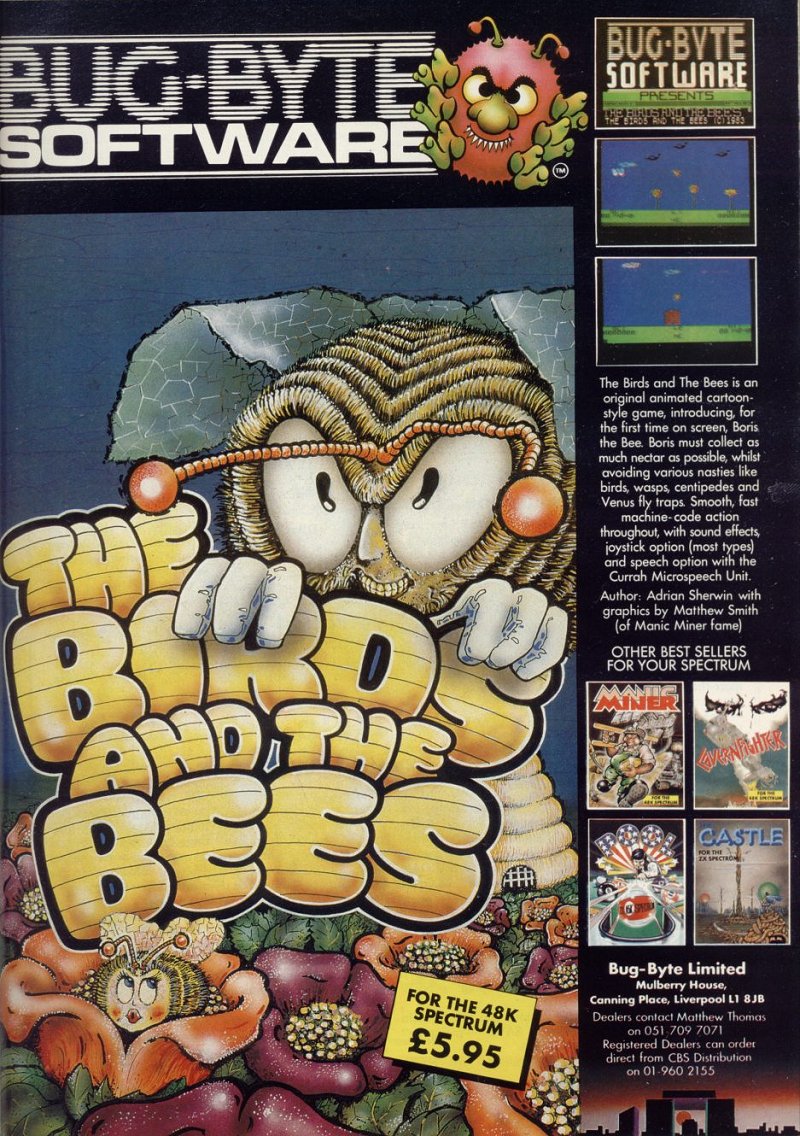 Screen from The Birds and the Bees
