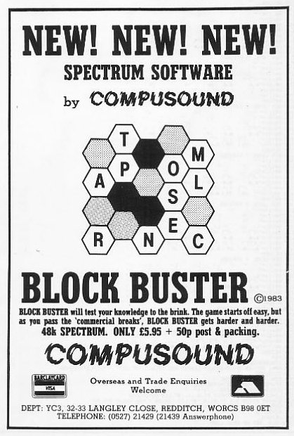 Screen from Block-Buster