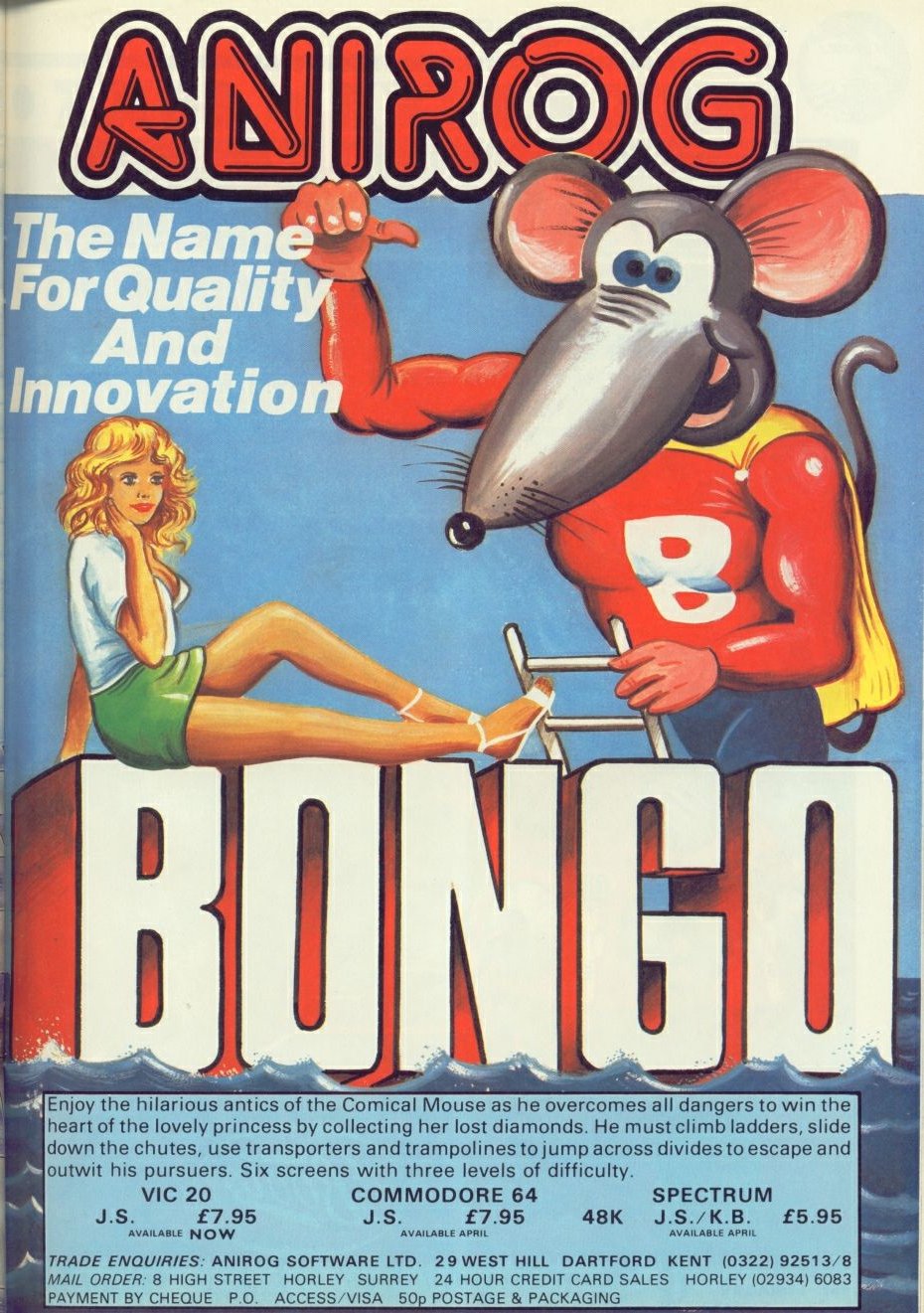 Screen from Bongo
