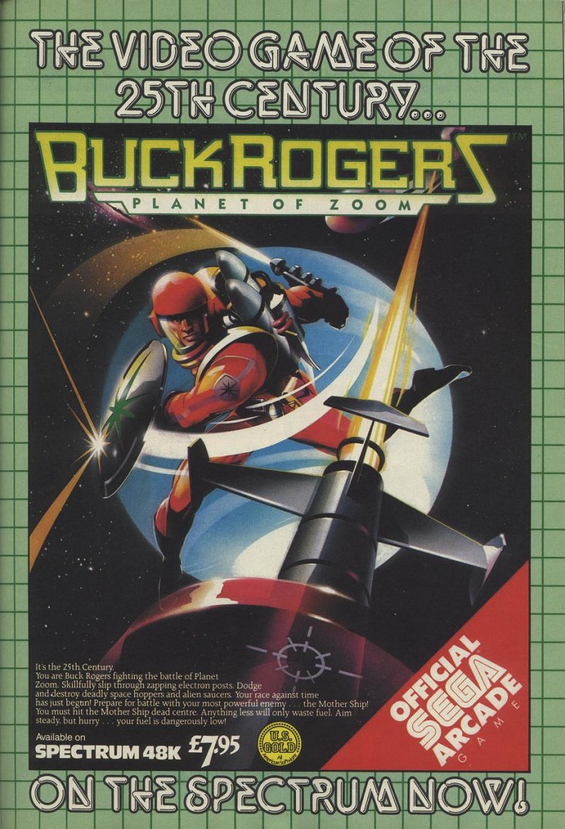 Screen from Buck Rogers: Planet of Zoom