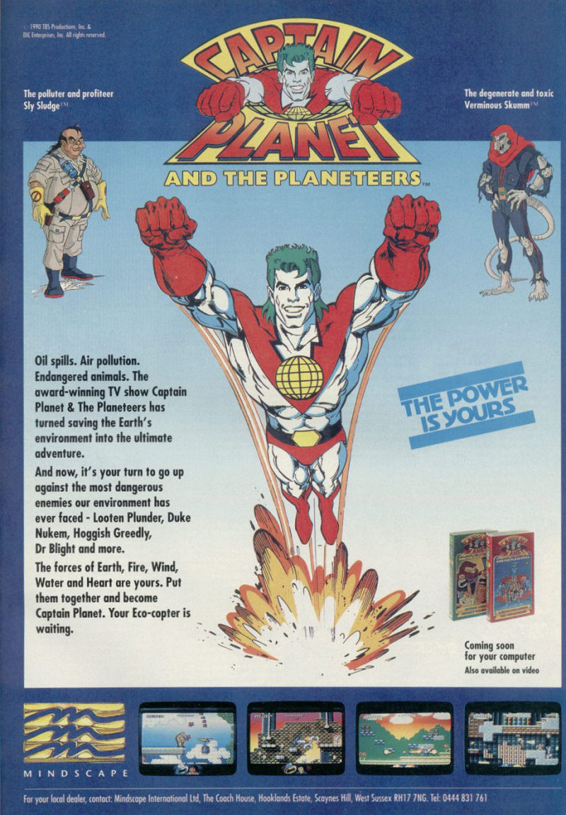 Screen from Captain Planet