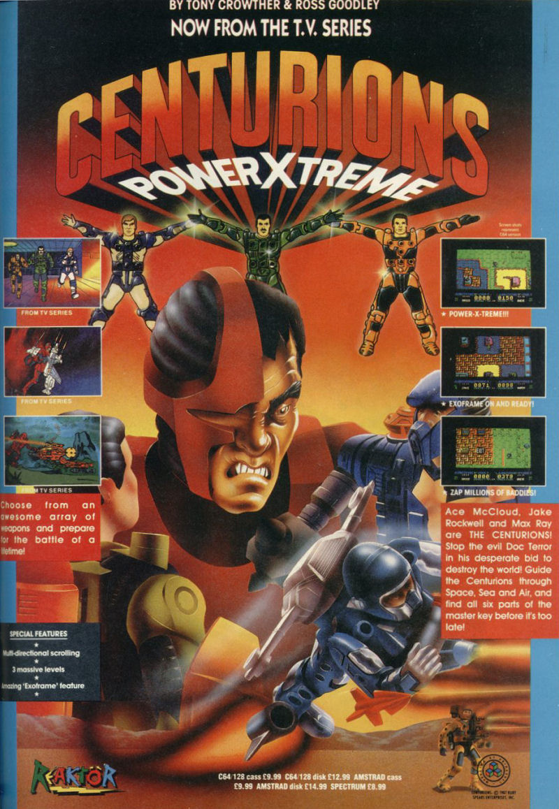 Screen from The Centurions