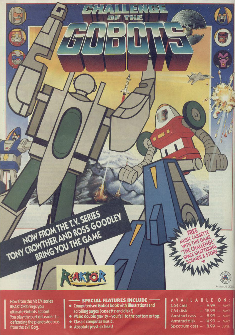 Screen from Challenge of the Gobots