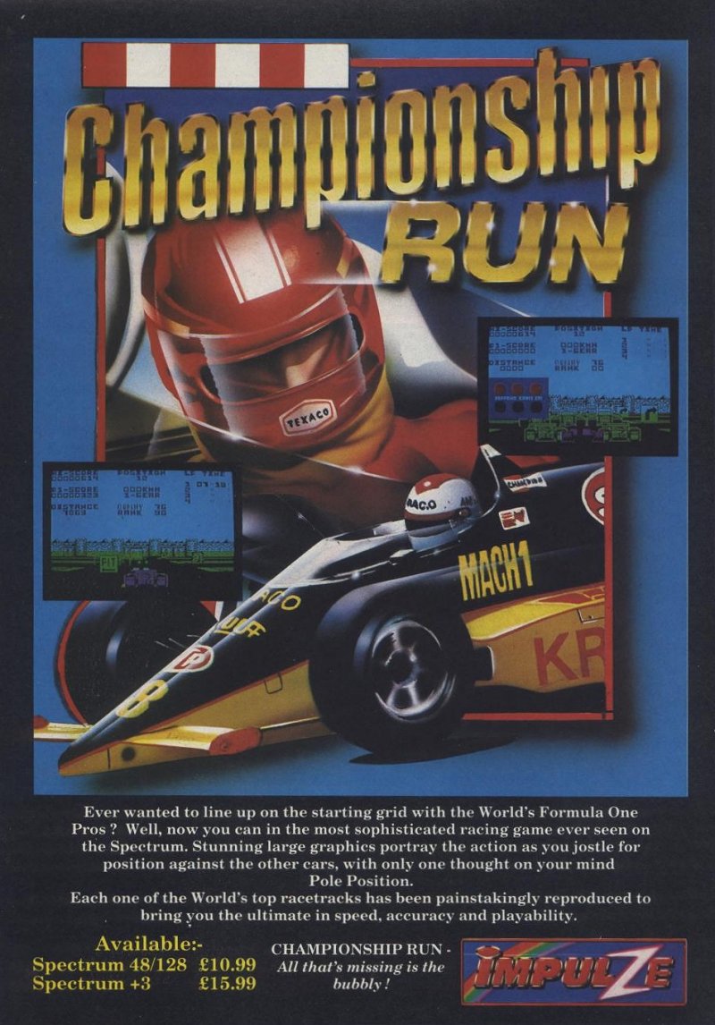 Screen from Championship Run