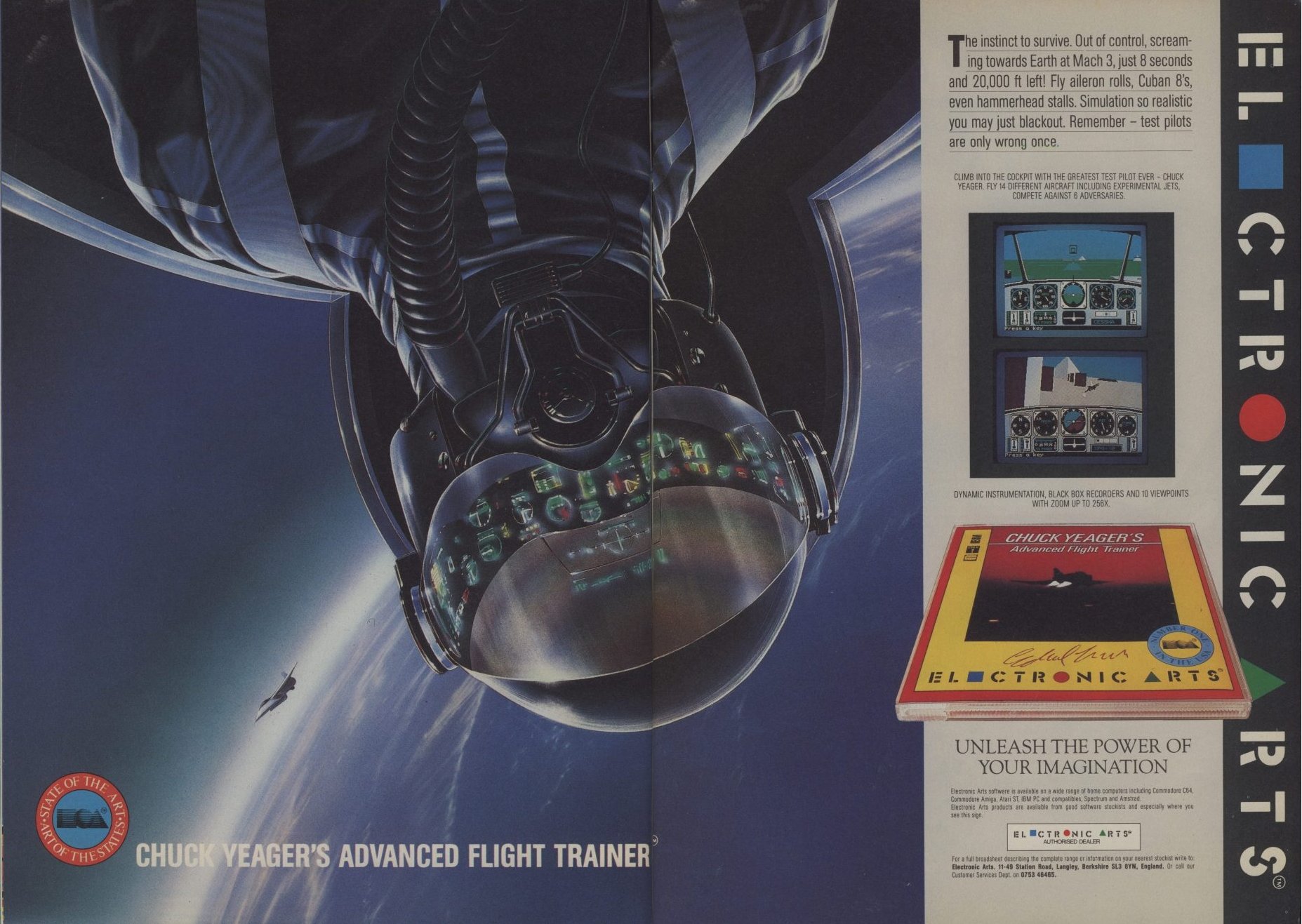 Screen from Chuck Yeager's Advanced Flight Trainer