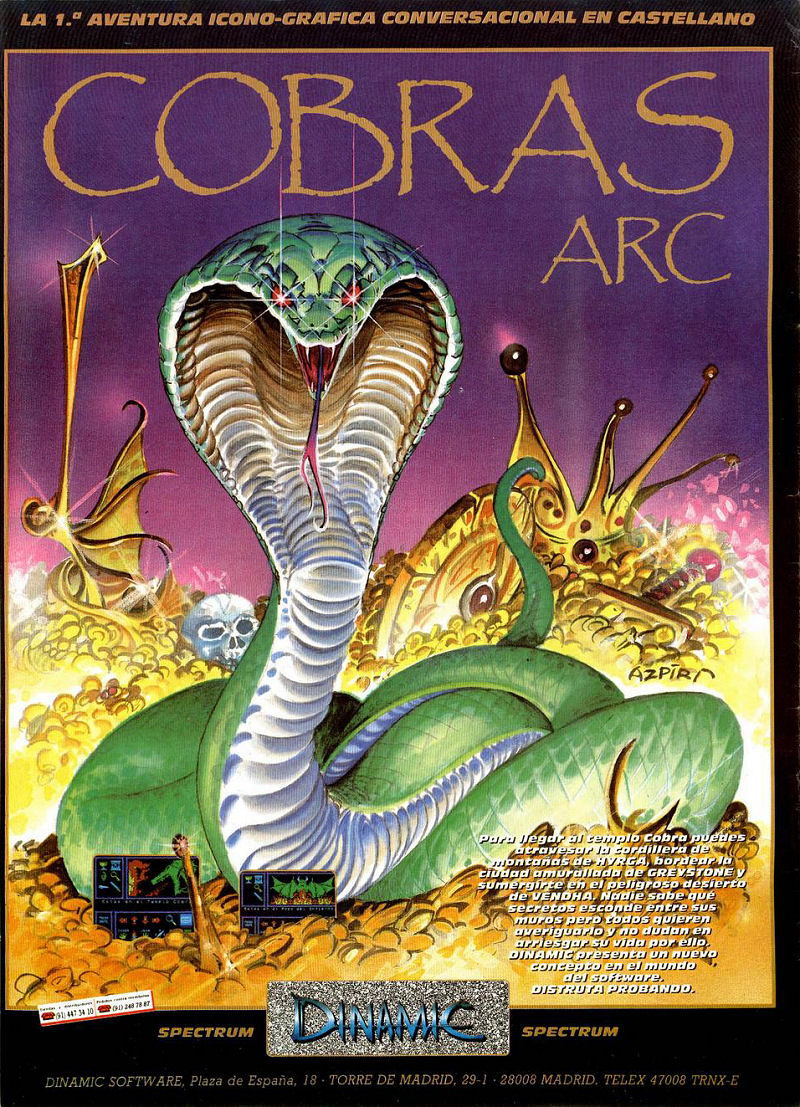 Screen from Cobra's Arc