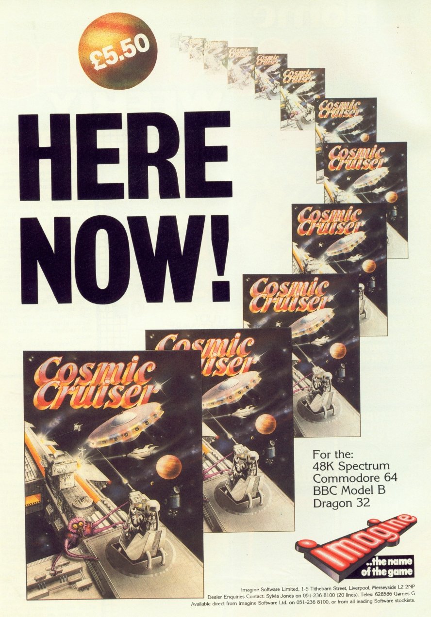 Screen from Cosmic Cruiser