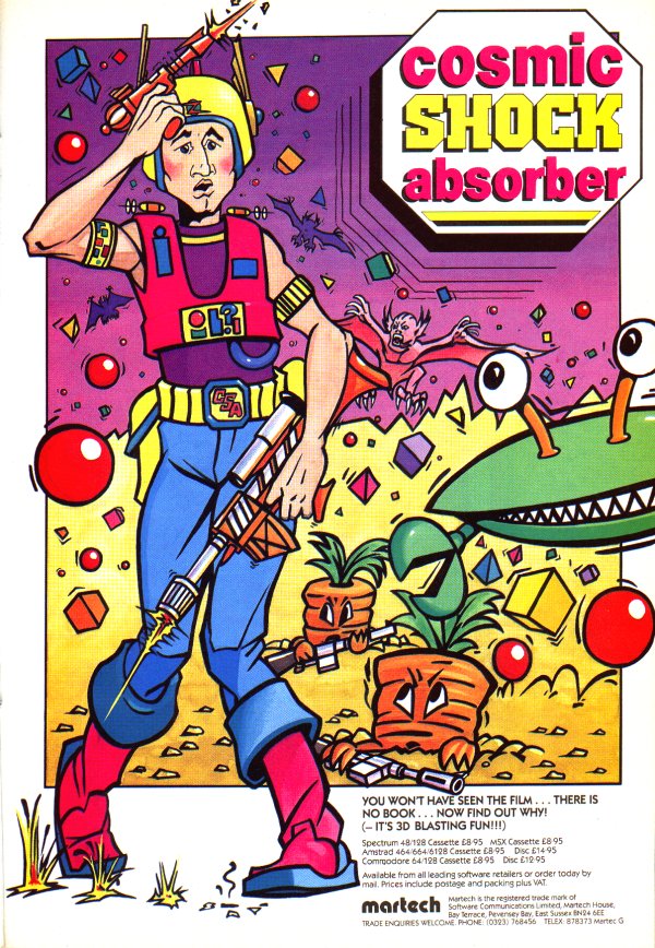 Screen from Cosmic Shock Absorber