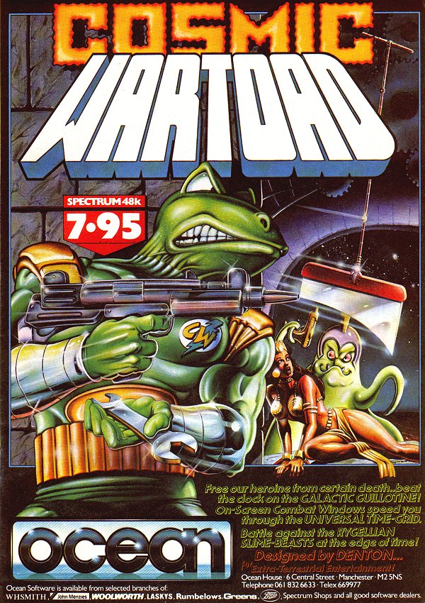 Screen from Cosmic Wartoad