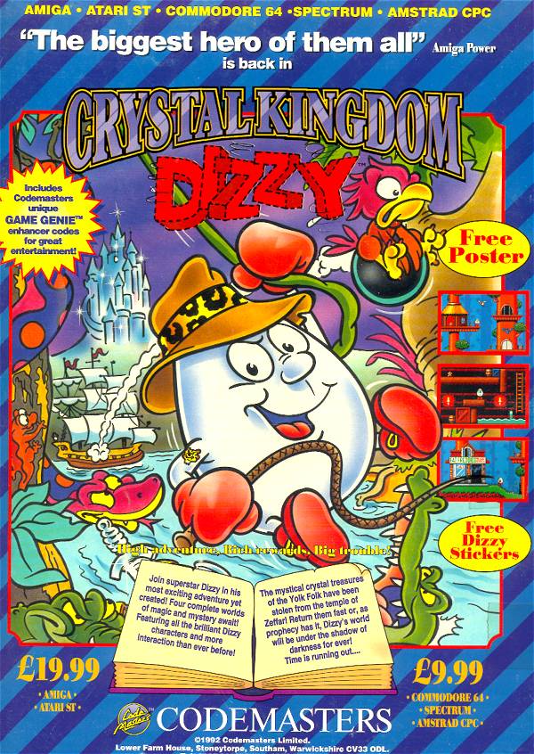 Screen from Crystal Kingdom Dizzy