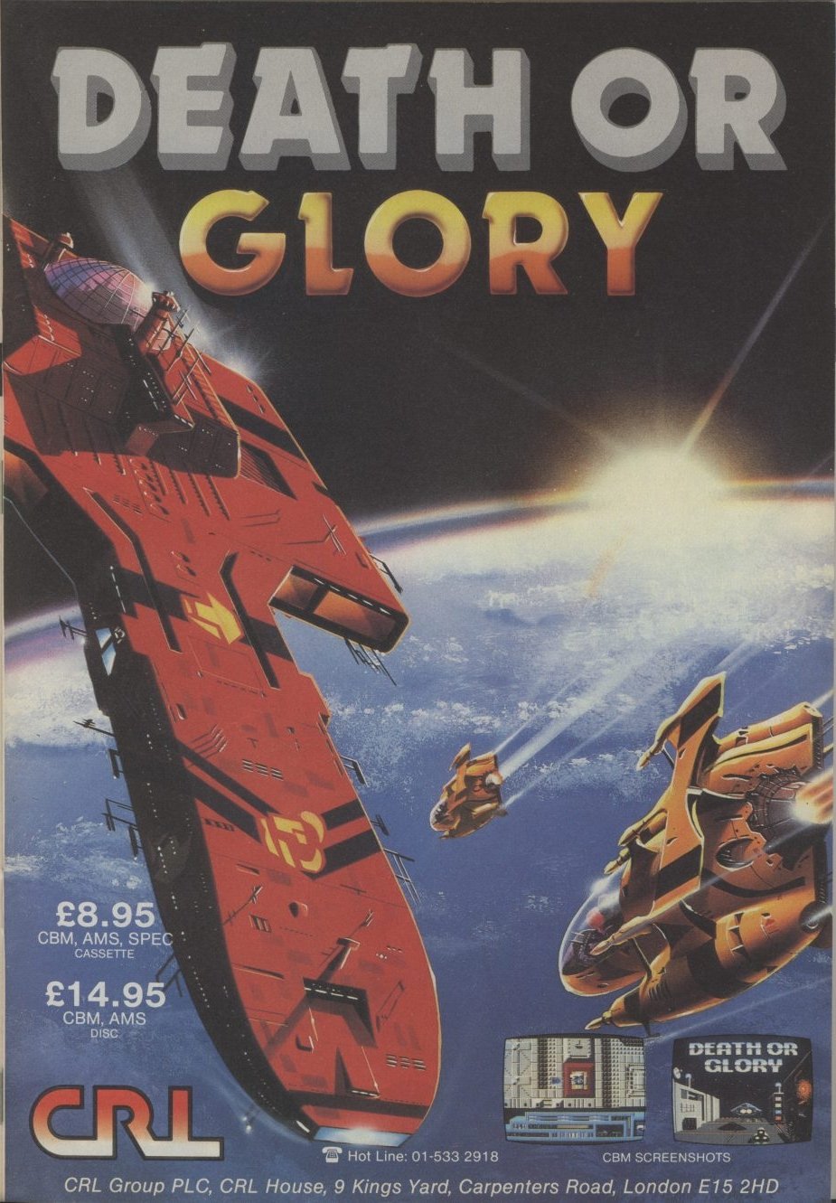 Screen from Death or Glory