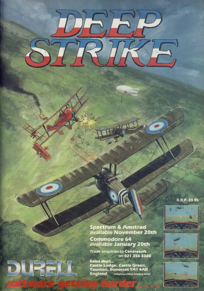Screen from Deep Strike