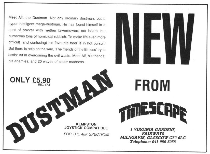 Screen from Dustman