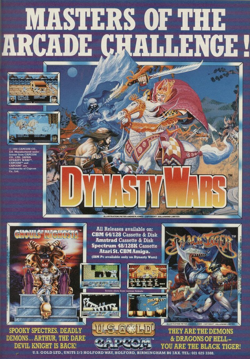 Screen from Dynasty Wars