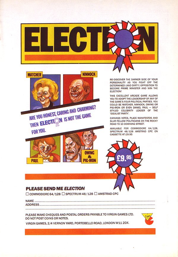 Screen from Election