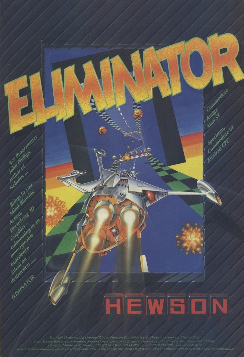 Screen from Eliminator