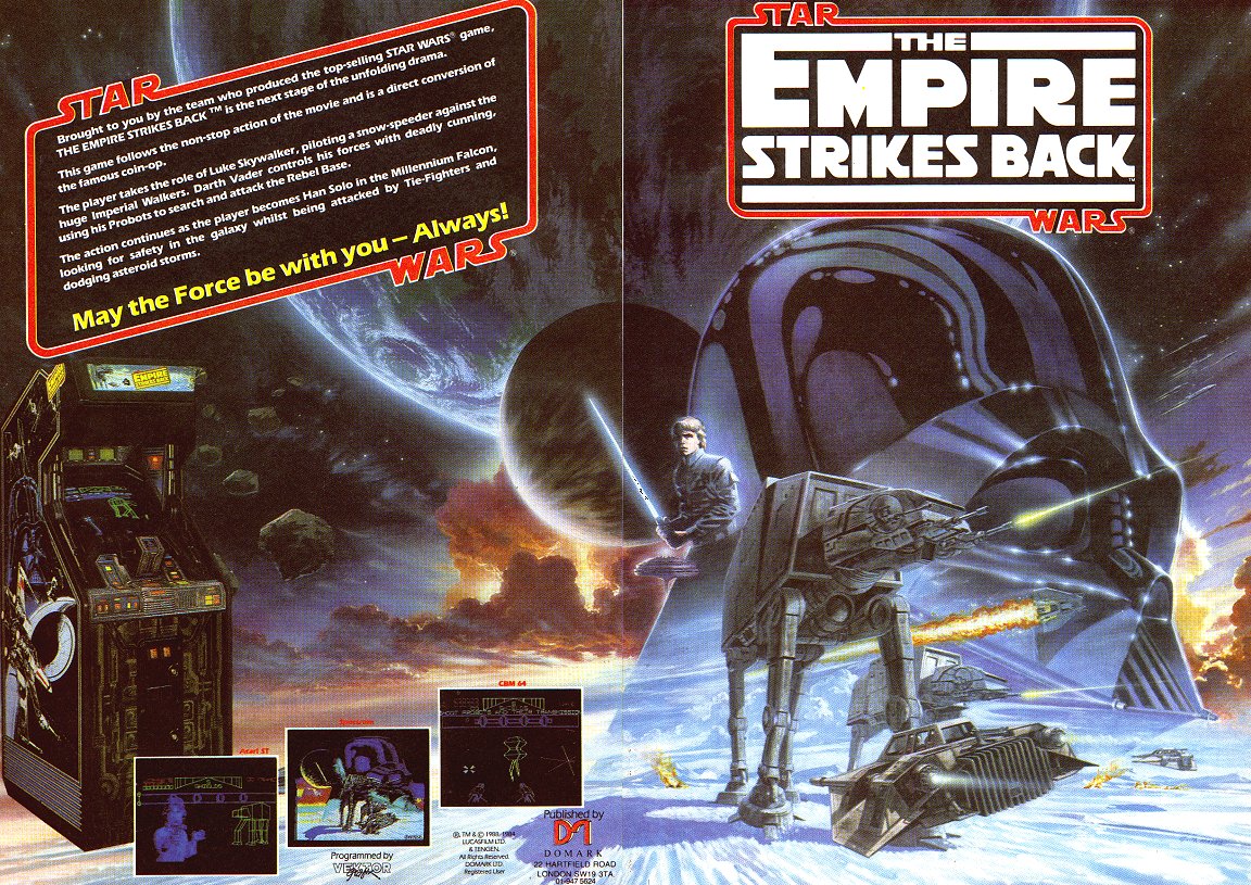 Screen from The Empire Strikes Back
