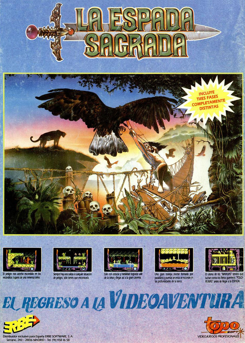 Screen from La Espada Sagrada