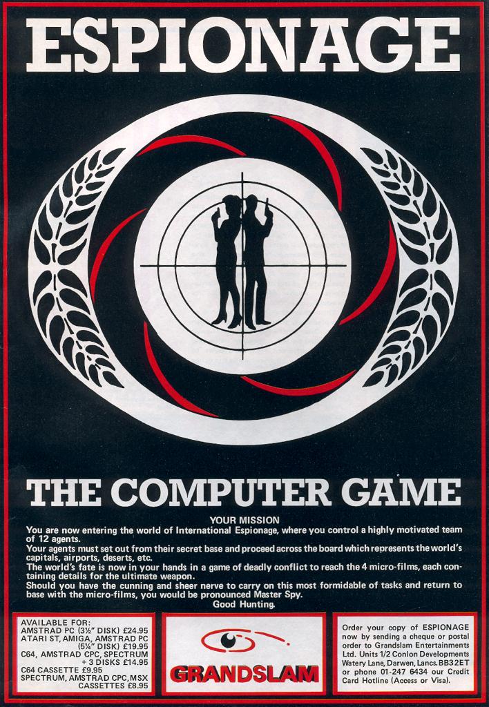 Screen from Espionage