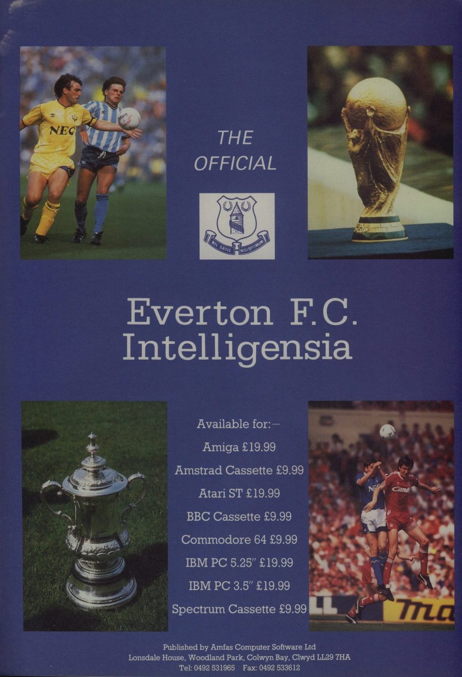 Screen from Everton F.C. Intelligensia