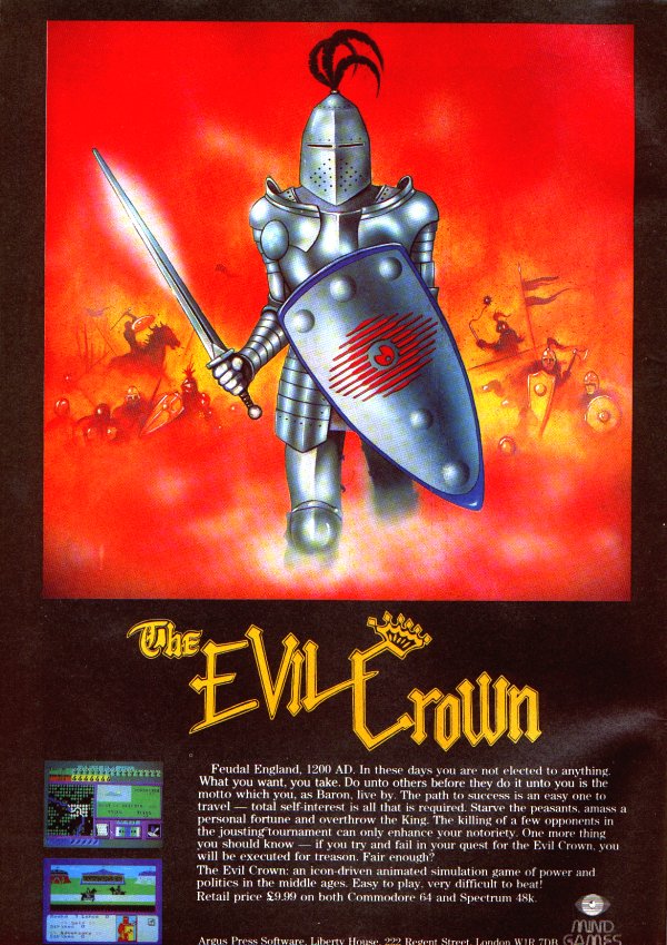 Screen from Evil Crown
