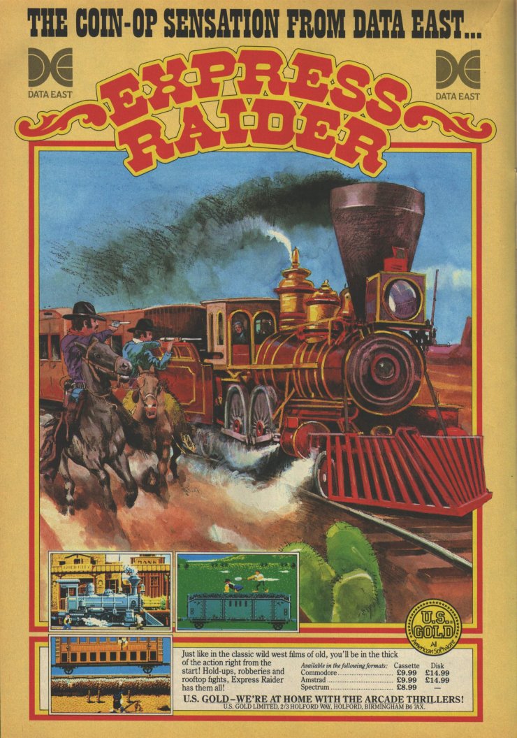 Screen from Express Raider